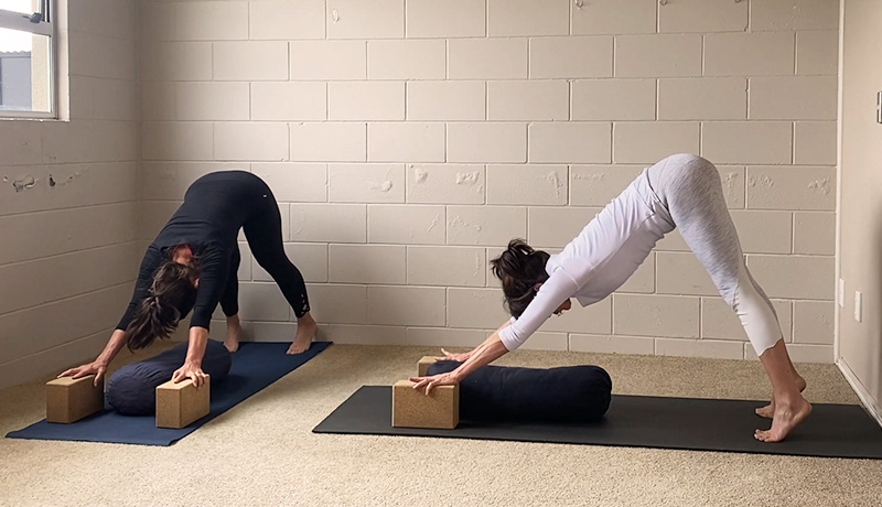 Backbend Over Blocks - Wendy Purdon Yoga
